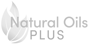 Natural Oils Plus logo footer grayscale